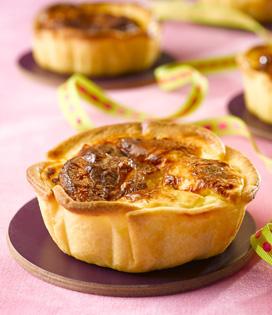 Recette de Mini quiches Lorraine