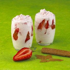 Recette de Mousse de fraises