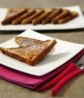 Recette de Pain perdu au yaourt La Latière