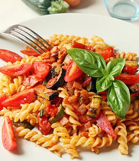 Recette Spaghettis aux légumes rapides (facile)