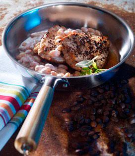 Recette de Piccata de veau au café torréfié