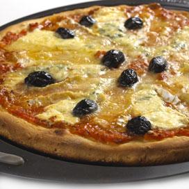 Recette de Pizza aux trois fromages