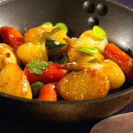 Recette de Poêlée de légumes printaniers