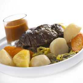 Recette de Pot-au-feu et sauce tomatée