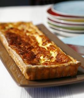 Recette de Quiche Lorraine au yaourt