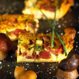 Recette de Quiche aux cèpes