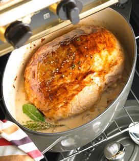 Recette de Rôti de veau au lait de chartreuse