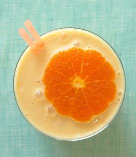 Recette de Smoothie de clémentines à la pâte d’amande