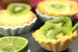 Tarte kiwi citron vert