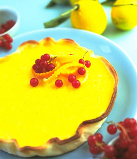 Recette de Tarte au citron au yaourt