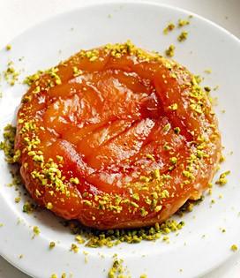 Recette de Tarte tatin aux pistaches 