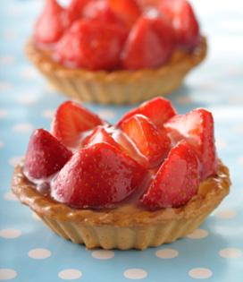 Recette de Tartelettes express aux fraises