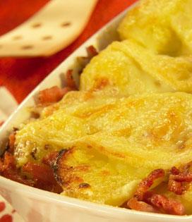 Recette de Tartiflette au Chaussée aux Moines