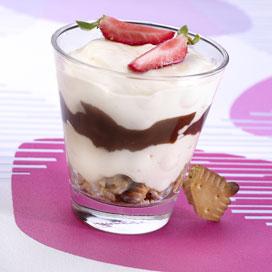 Recette de Tiramisu aux fraises et chocolat