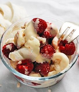 Recette de Vacherin à la framboise