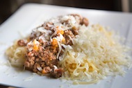 premier essai de bolognaise