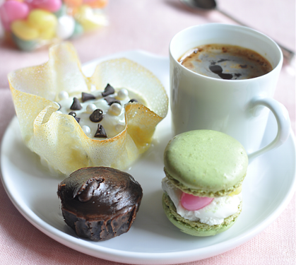 Recette - Café gourmand chocolat