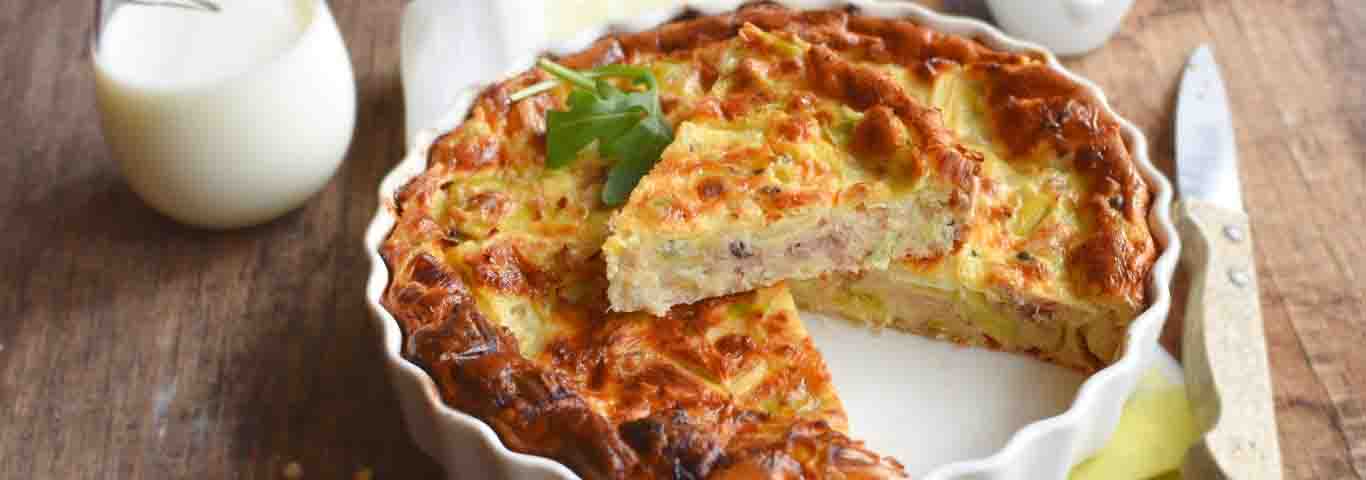 Migaine et quiche lorraine