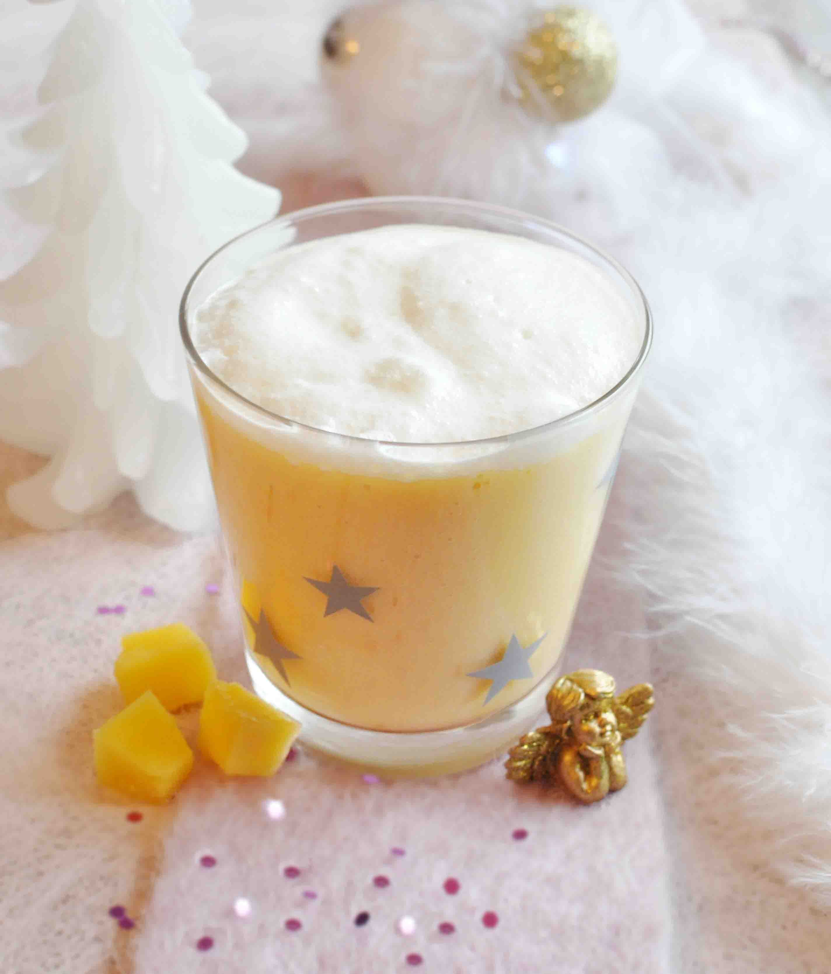 Recette de Milkshake tiède à la mangue