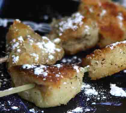 Recette de Mini beignets de banane et ananas