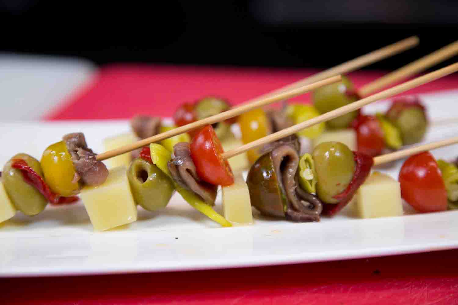 Recette de Brochettes Gilda
