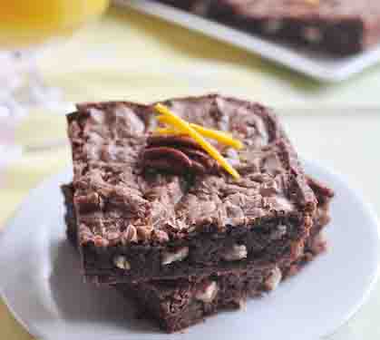 Recette de Brownies choc'orange