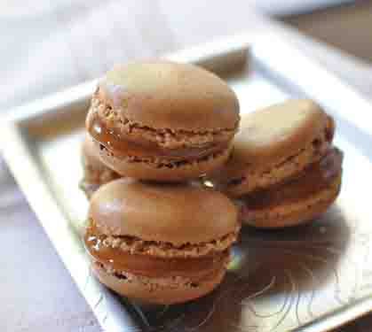 Recette de Macarons au caramel au beurre salé