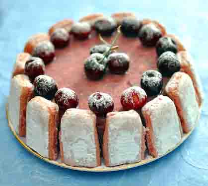 Recette de Charlotte aux cerises