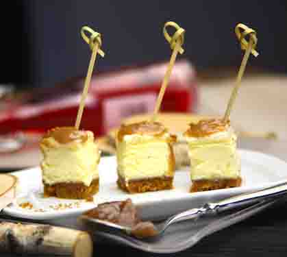 Recette de Petits cheesecakes crème de marron