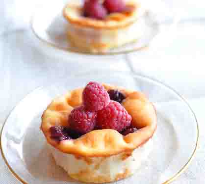 Recette de Clafoutis aux fruits rouges de saison 