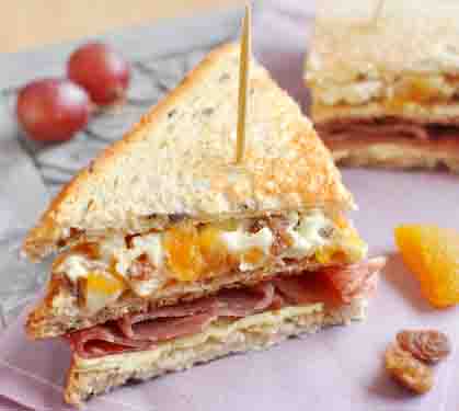 Recette de Club sandwich de Roquefort 