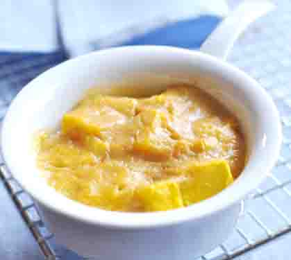 Recette de Crème de mangue gratinée