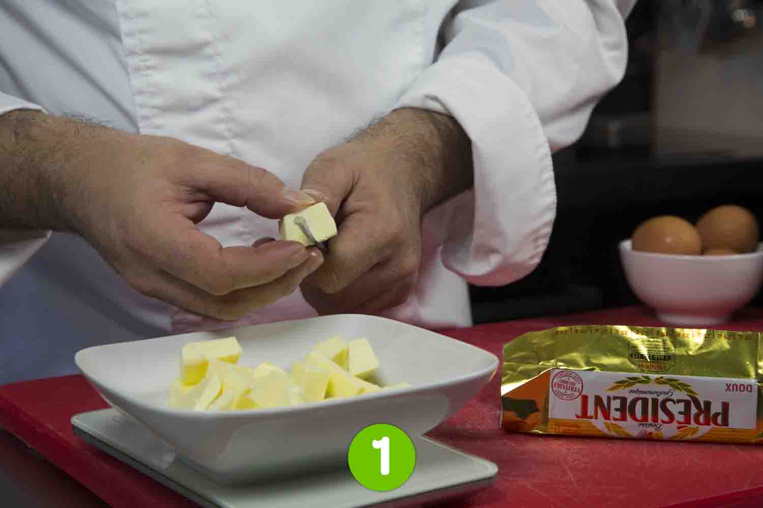 Recette de Crème au beurre pralinée