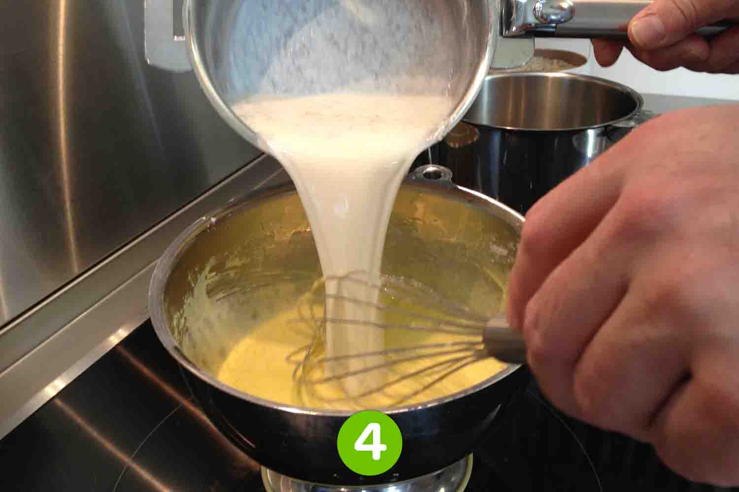 Recette de Crème pâtissière extra