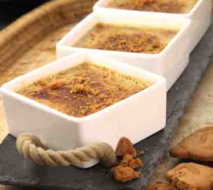 Recette de Crème brûlée aux spéculoos 