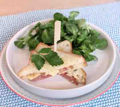 Recette de Croque monsieur à la cancoillotte