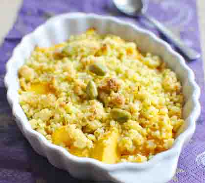 Recette de Crumble de mangue