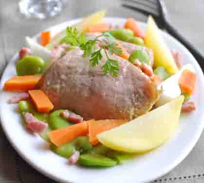 Recette de Mignon de veau, jus d'oignon fumé