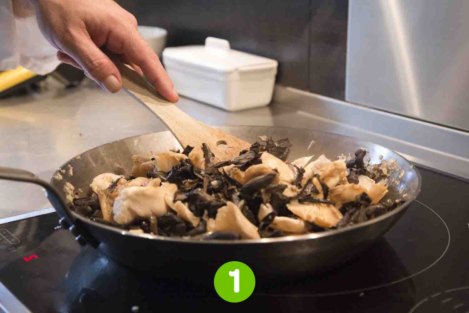 Recette de Galette de champignons