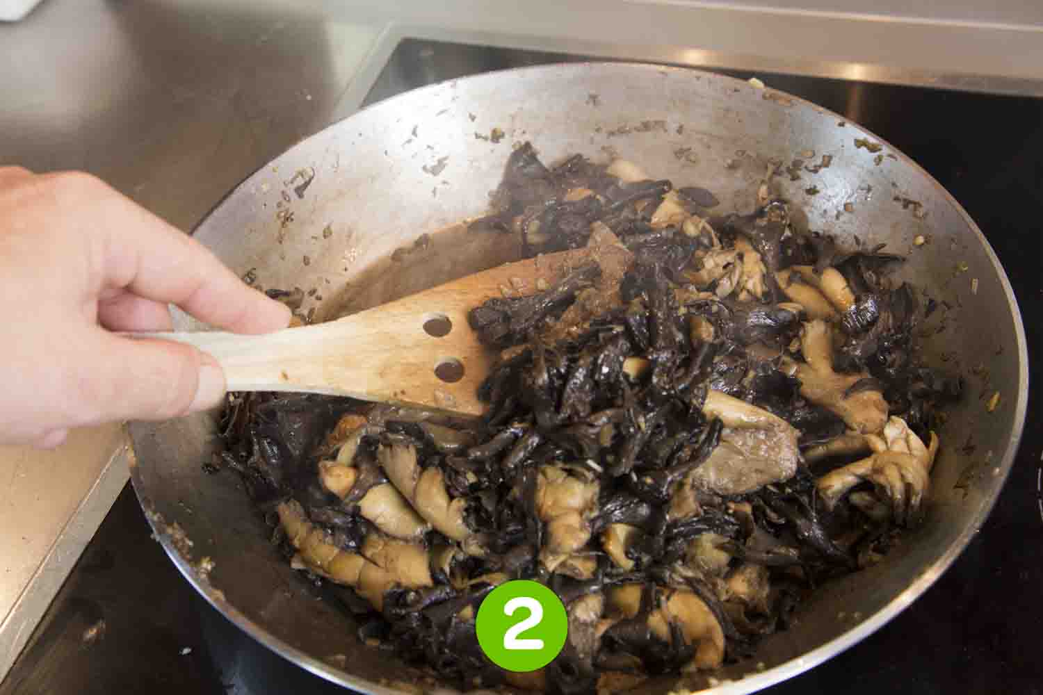 Recette de Galette de champignons
