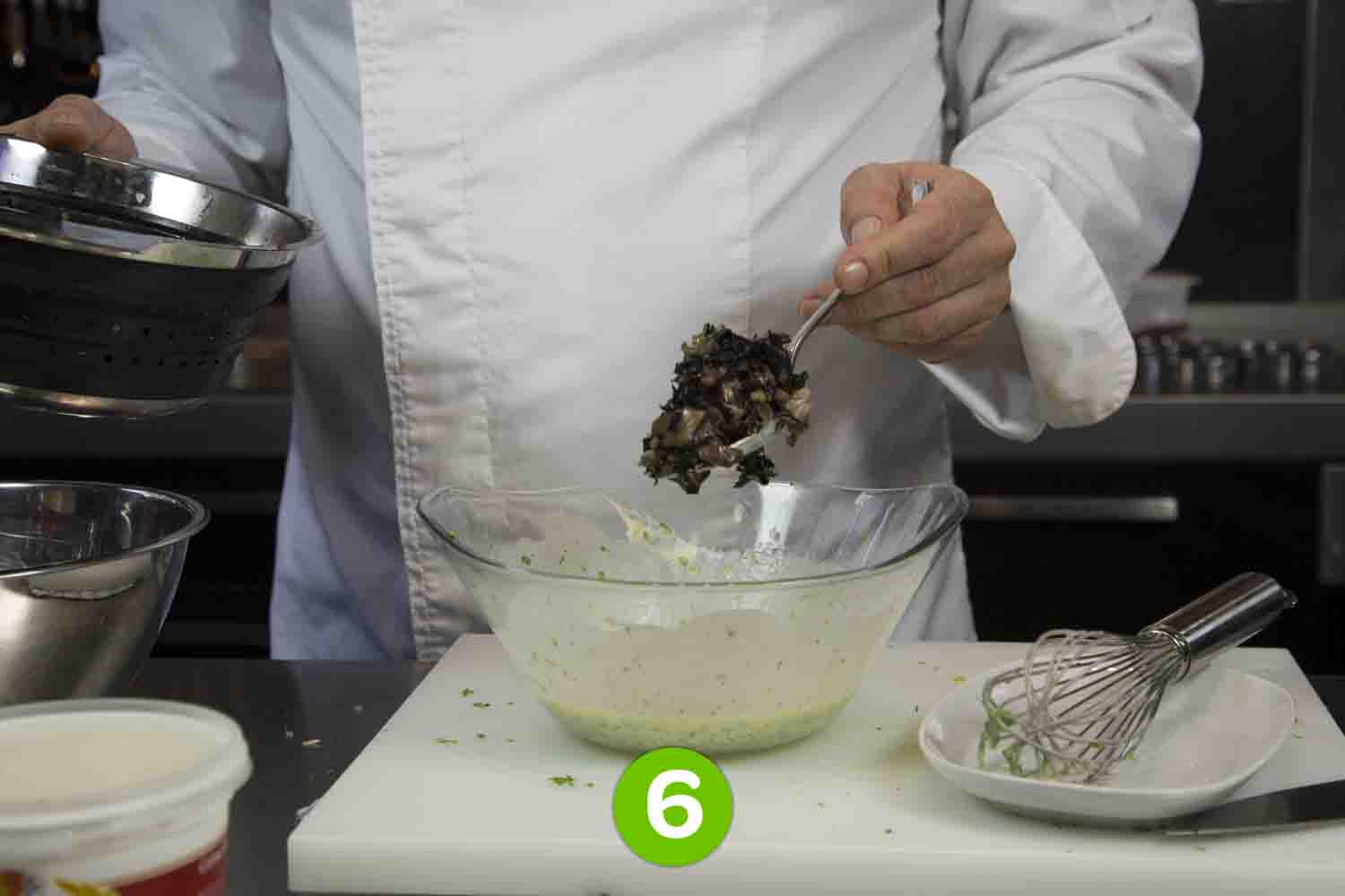 Recette de Galette de champignons