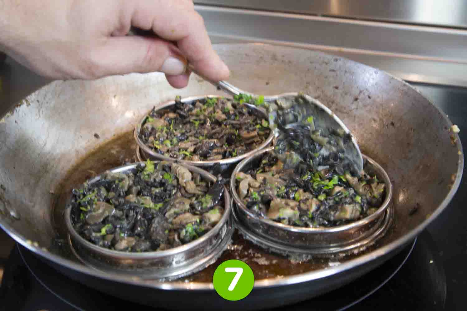 Recette de Galette de champignons