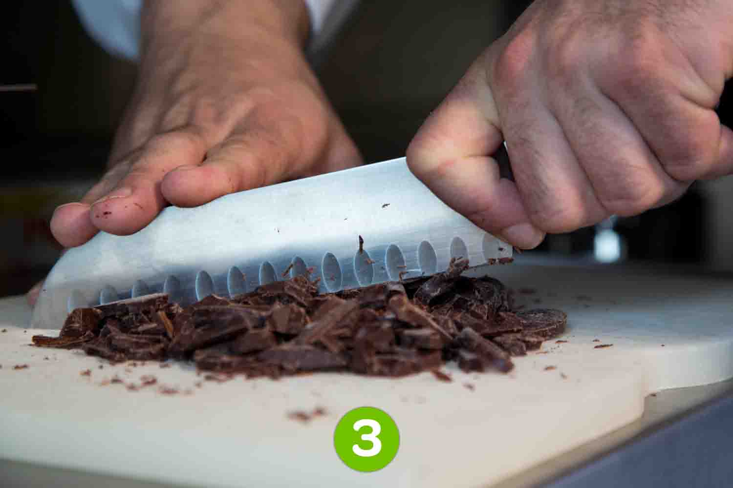 Recette de Ganache au chocolat noir