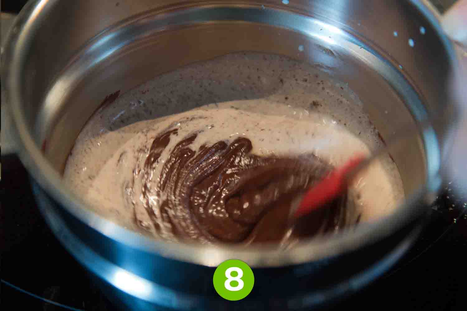 Recette de Ganache au chocolat noir