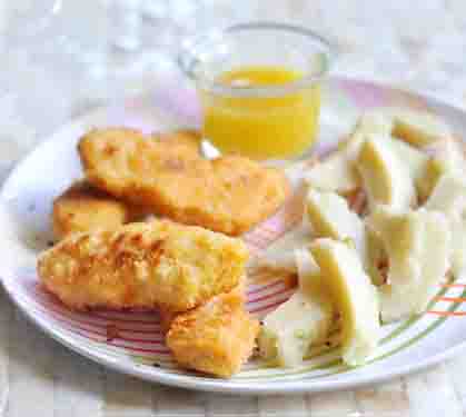 Recette de Goujonnettes de sole et artichauts 