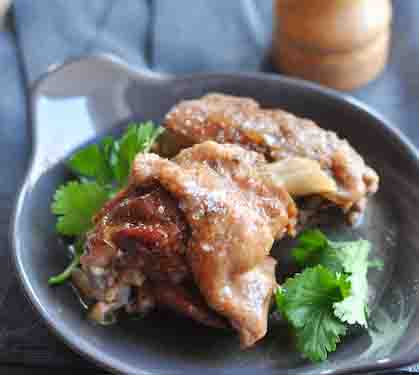 Recette de Manchons de canard au miel