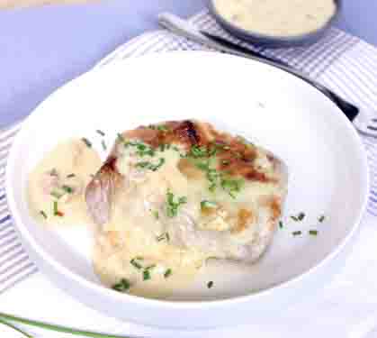 Recette de Mignon de veau au camembert, crémé à la bière bretonne