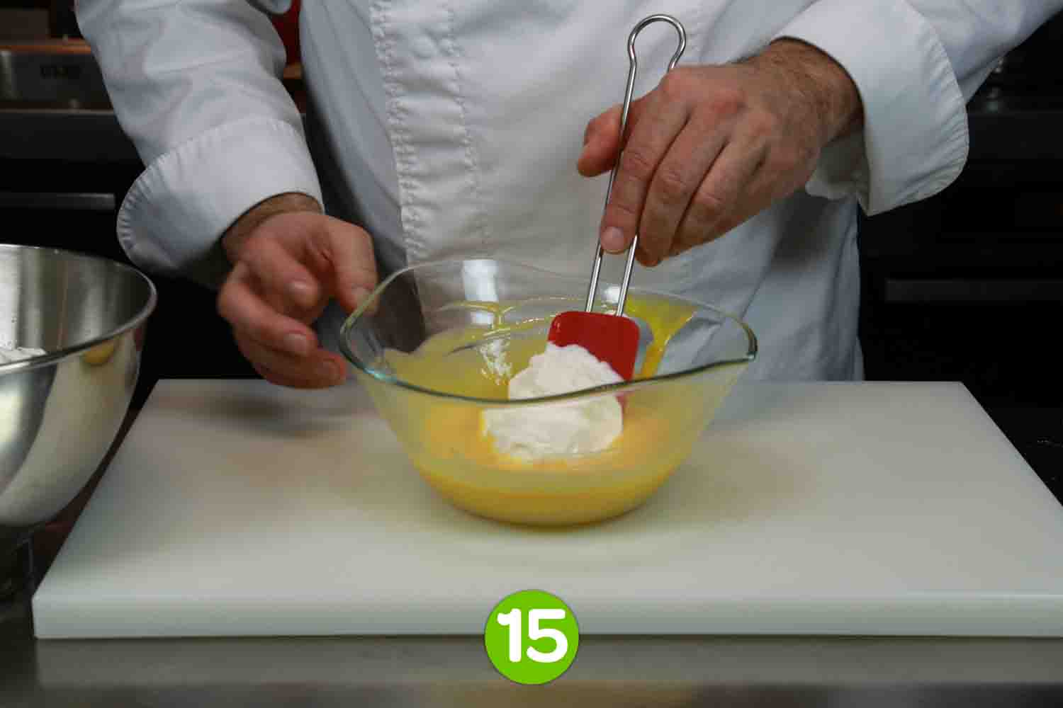 Recette de Mousse de clémentines sur gelée de champagne