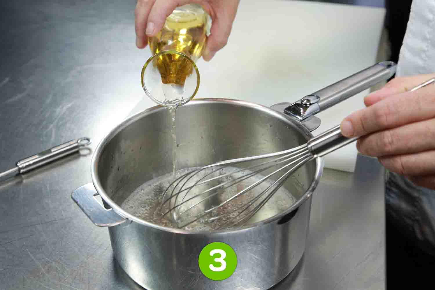 Recette de Mousse de clémentines sur gelée de champagne