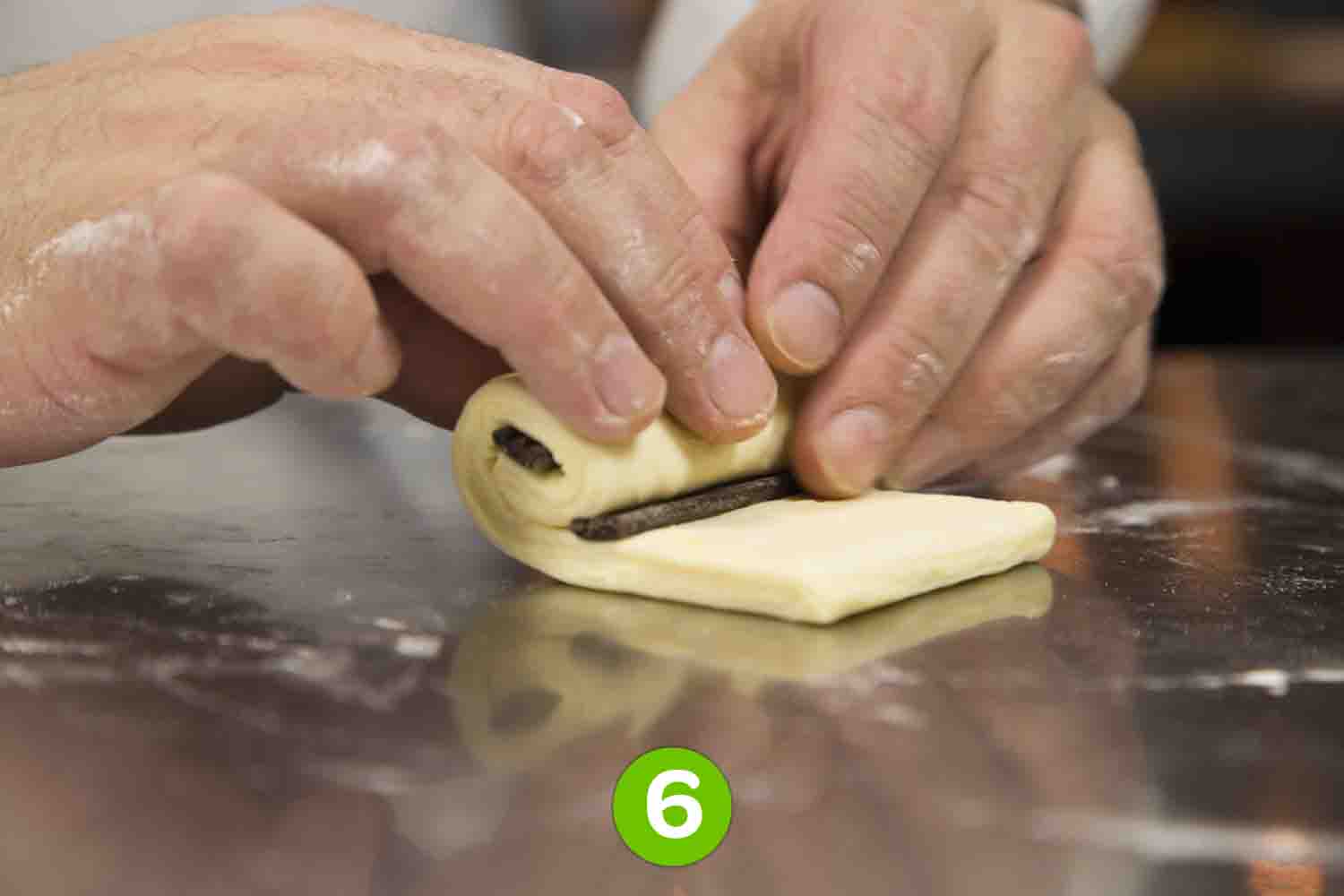 Recette de Pains au chocolat (ou chocolatines) 